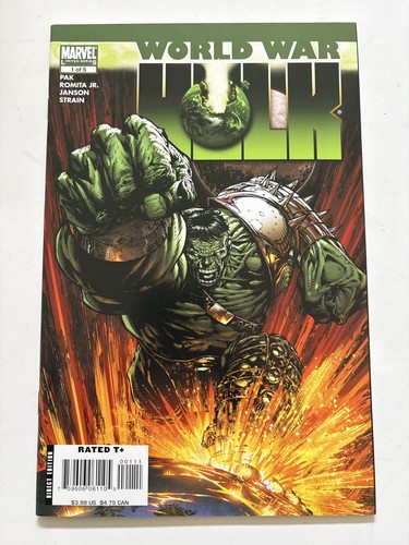 World war hulk 2007 marvel - hulk, #1