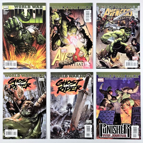 Lotto world war - hulk, marvel