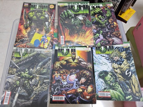 World war hulk - world, miniserie