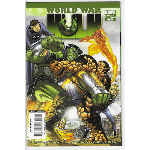 World war hulk - war, romita