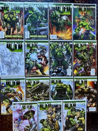 Lotto fumetti hulk - lotto, guerra