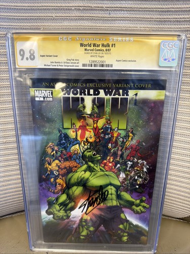 World war hulk cgc 8 - hulk,