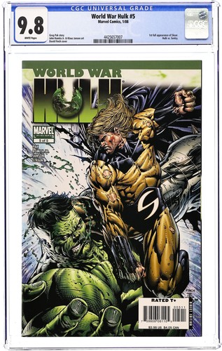 World war hulk finch cgc - war,