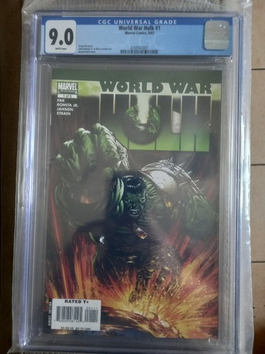 World war hulk cgc - hulk, mcu